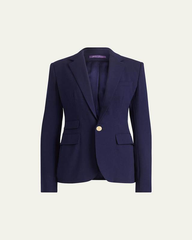 Parker Single-Breasted Cashmere Jacket